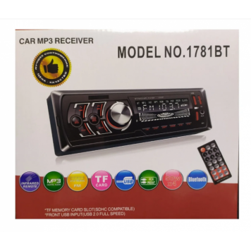 Автомагнитола 1DIN MP3 1781BT-3