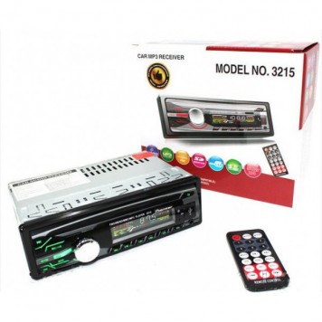 Автомагнитола 1DIN MP3-3215BT RGB/Bluetooth-1