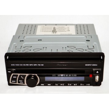 Автомагнитола 1DIN DVD-712 с выездным экраном-1