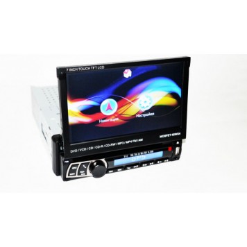Автомагнитола 1DIN DVD-712 с выездным экраном-3