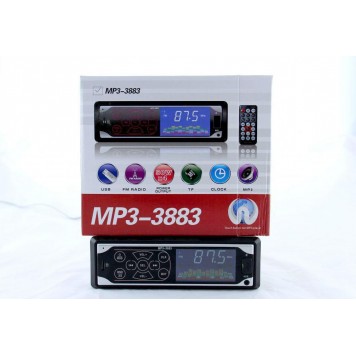 Автомагнітола MP3 3883 ISO 1DIN сенсорний дісплей-1