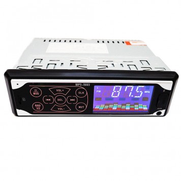 Автомагнітола MP3 3883 ISO 1DIN сенсорний дісплей-2