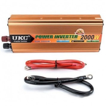 Автомобильный инвертор преобразователь  UKC 2000W 24V  AC/DC SSK-1