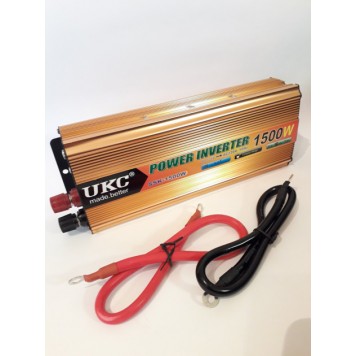 Автомобильный инвертор преобразователь UKC 1500W 24V AC/DC SSK-1