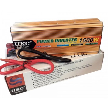 Автомобильный инвертор преобразователь UKC 1500W 24V AC/DC SSK-3