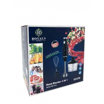 Блендер погружний багатофункціональний ROYALS BERG 4 в 1 RB-3703-3