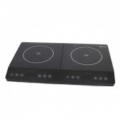 Индукционная плита Domotec MS-5872 2000Вт двухкомфорная, электроплита 