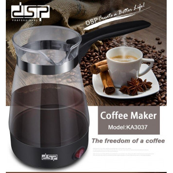 Турка электрическая DSP KA3037 стекло-1