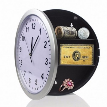Настенные часы-сейф SAFE CLOCK, часы-тайник-0