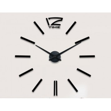 Часы кварцевые настенные 3D DIY Clock-1