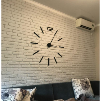 Часы кварцевые настенные 3D DIY Clock-2