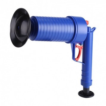 Пневматический вантуз, очиститель канализации высокого давления Toilet dredge GUN BLUE-0