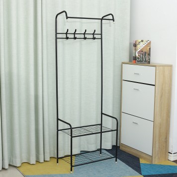 Вешалка для одежды 3в 1 HAT STAND напольная-1
