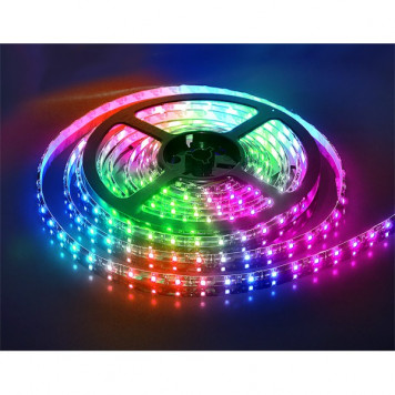 Лента светодиодная 3528 RGB 5м с пультом и блоком питания-1