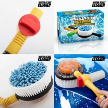 Вращающаяся щетка насадка для шланга Water Blast Cleaner Roto Brush-3