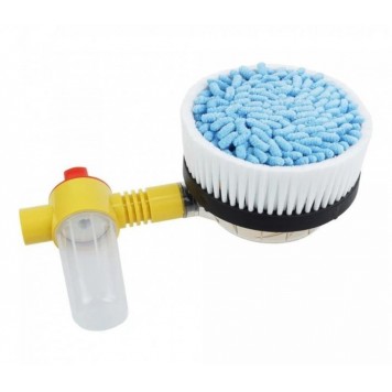 Вращающаяся щетка насадка для шланга Water Blast Cleaner Roto Brush-4