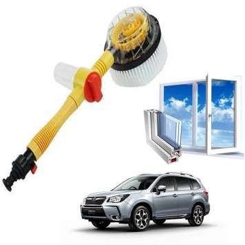 Вращающаяся щетка насадка для шланга Water Blast Cleaner Roto Brush-0