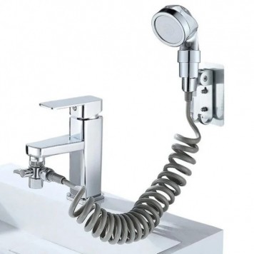 Душевая система на умывальник Modified Faucet With external Shower-0