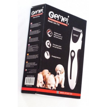 Машинка для стрижки животных Gemei GM 634 USB-3