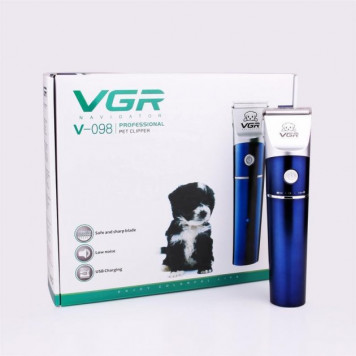 Профессиональная машинка для стрижки животных VGR V-098-2