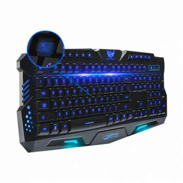 Игровая проводная клавиатура Pro Gaming M200 с подсветкой-1