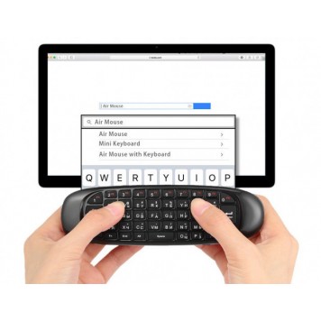 Аэромышь беспроводная с клавиатурой air mouse-4