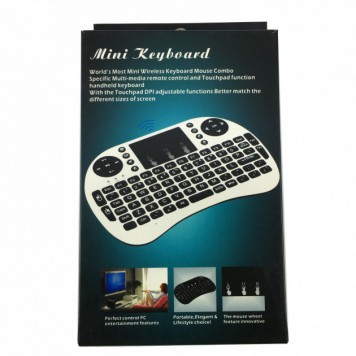 Беспроводная мини клавиатура с тачпадом MHZ MWK08/i8 touch-4