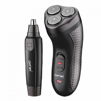 Электробритва Gemei GM 7113 + триммер для носа и ушей-0