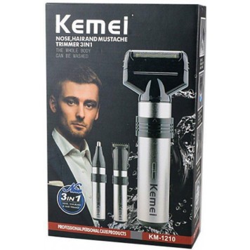 Электробритва триммер 3 в 1 Kemei KM-1210-3