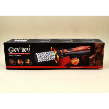 Фен гребінець Gemei GM-4828 стайлер для укладки волосся-3