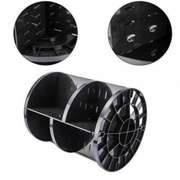 Органайзер для косметики 360 ° Rotation Cosmetic Organizer чорний-3