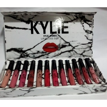 Набор матовых помад Kylie Jenner Lip Gloss Suit 12 штук-2