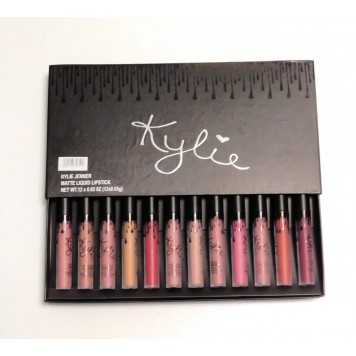 Набор жидких матовых помад 12 в 1 Kylie 8653-1