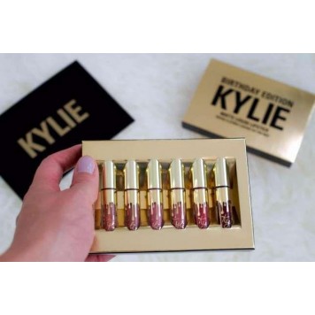 Набор матовых помад Kylie Jenner Birthday 6 штук-1