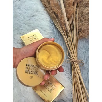 Гидрогелевые патчи Images Beautecret Seaucysket Eye Mask 24K c коллагеном-3