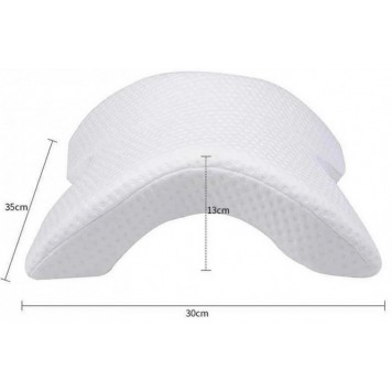 Подушка ТУНЕЛЬ Memory Foam Pillow для шиї з ефектом пам'яті-1