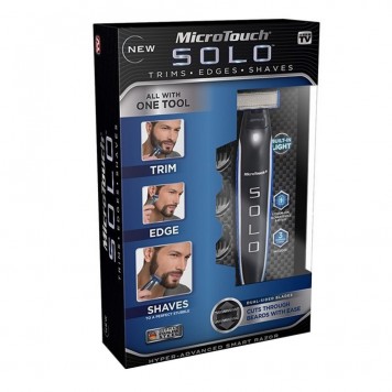 Триммер аккумуляторный для стрижки 3 в 1 Micro Touch Solo Trimmer-3