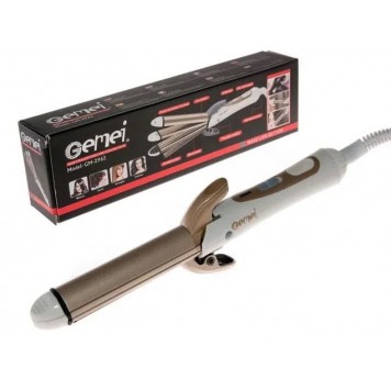 Випрямляч для волосся плойка гофре 4 в 1 Gemei GM-2962, щипці стайлер-2