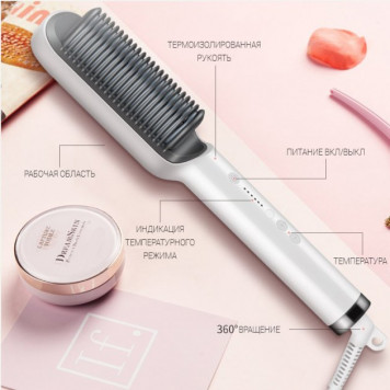 Гребінець випрямляч Hair Straightener HQT-908/909-1