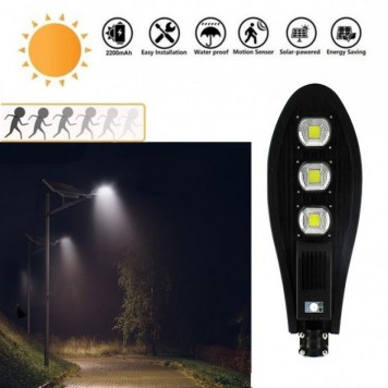 Вуличний ліхтар на стовп UKC solar street light 270W COB With Remote-0