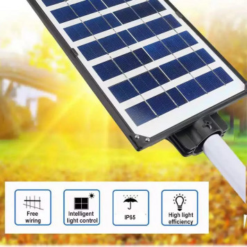 Вуличний ліхтар на стовп Cobra solar street light R4 4VPP Remote + пульт-1