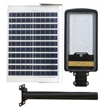 Потужний вуличний ліхтар на стовп solar street JD 298 300W + пульт-2