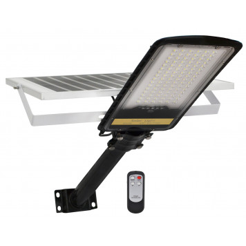 Потужний вуличний ліхтар на стовп solar street JD 298 300W + пульт-0