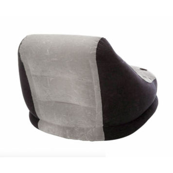 Надувное кресло с пуфом Air Sofa 130x99x76 велюровое-2