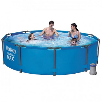 Бассейн каркасный семейный Bestway 56984 305*100см с фильтр-насосом-0