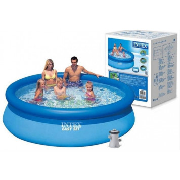 Бассейн надувной Intex Easy Set 28122  305*76см +насос-фильтр-0
