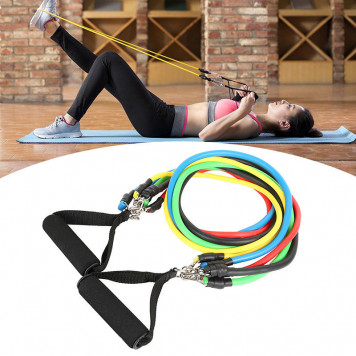 Набор эспандеров для фитнеса  5 жгутов JT-003 Resistance Bands-2