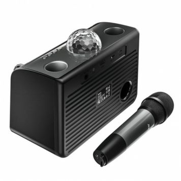Беспроводная Bluetooth колонка + микрофон HOCO BS41 Warm Sound караоке-2
