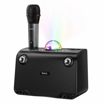 Беспроводная Bluetooth колонка + микрофон HOCO BS41 Warm Sound караоке-0