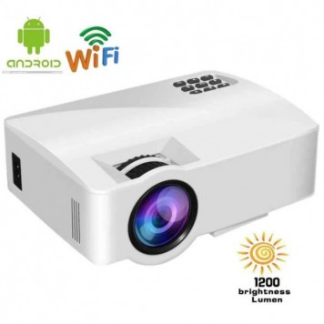Портативный проектор LED Projector A8 Android WiFi-0